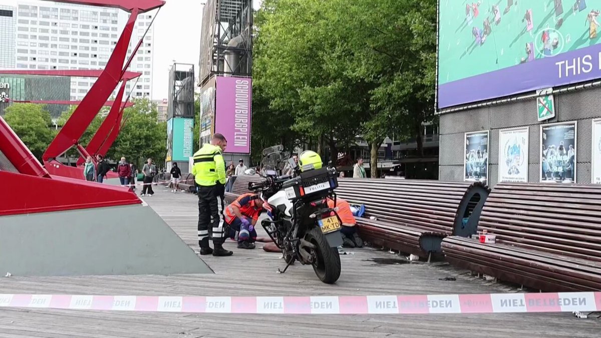 Persoon ernstig gewond geraakt bij schietpartij centrum Rotterdam