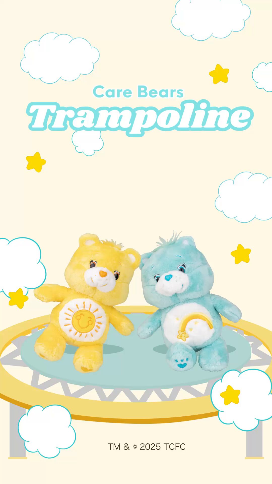 ケアベア　20th Care Bears ケアベア ミニタオル(オールウェイズゼアベア): 通常