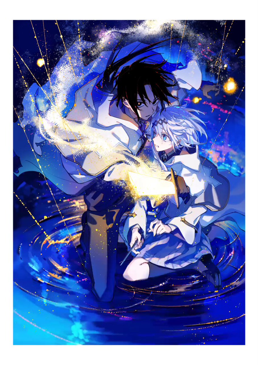 ちぇりおん☆さま専用（原画）白雪の魔法【水彩画】ほか　2点おまとめ 鳴潮 】イベント「彩魔絵画集」をやっていくよ～！彩魔絵楽しく