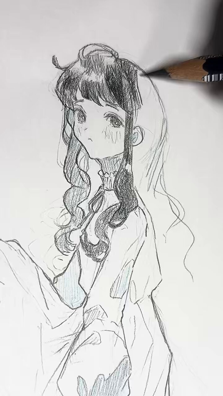 鉛筆画 「上等な友だち」 あおね on X: