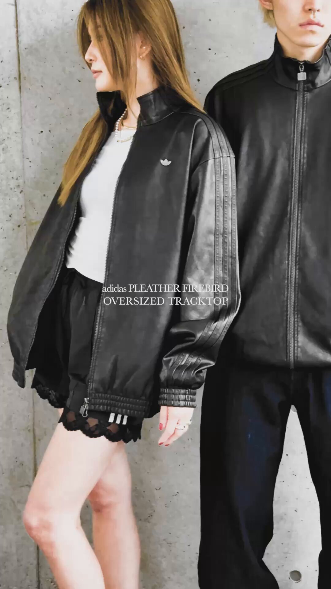 ジャケット・アウター adidas OVERSIZED FIRE BIRD TRACK TOP Jacket adidas Originals Oversized Firebird Track Top IT7449