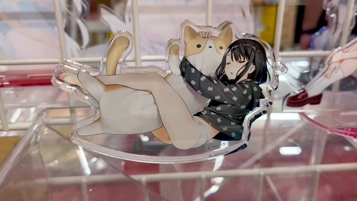 カントク アクリルスタンド ゆらゆらお昼寝しずくちゃん ゆらゆらお昼寝しずくちゃん アクリルフィギュア | アール