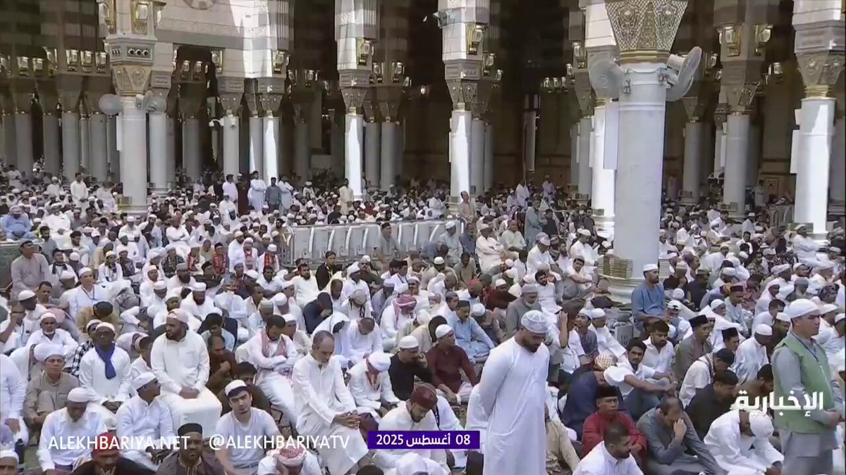 خطيب المسجد النبوي عبدالباري الثبيتي متأثرا: اللهم كن لإخواننا في فلسطين عونا ونصيرا وعليك بمن ظلمهم وقتل أطفالهم وأغلق سبل الحياة عليهم #صحيفة_المدينة 