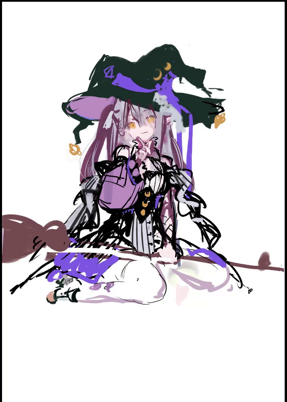 オリジナル 創作　手描きイラスト 【ハネツキ様】 ピスケPisuke (@pisuke_) / X