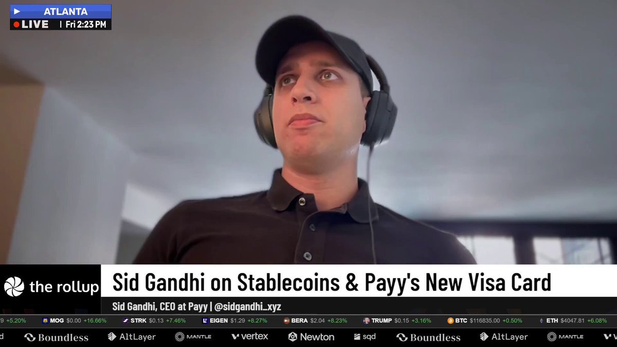 Sid Gandhi 讨论稳定币与隐私