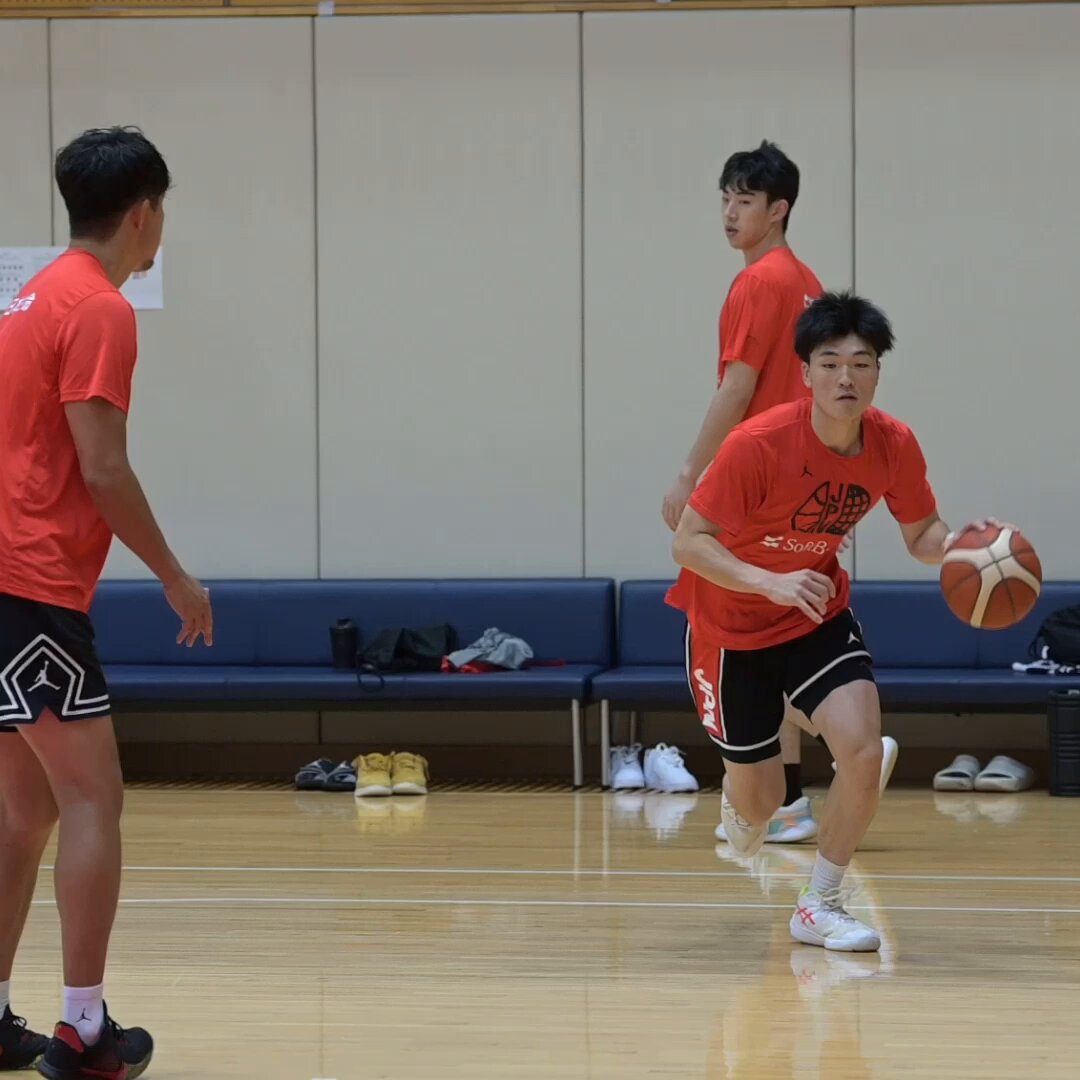 AkatsukiJapan 男子U23日本代表 合宿3日目👌 元気に楽しく基礎練習