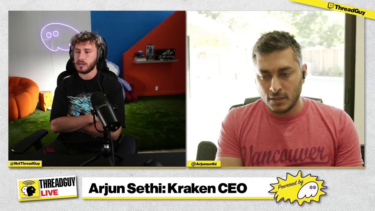 Kraken CEO Arjun Sethi讨论永续合约