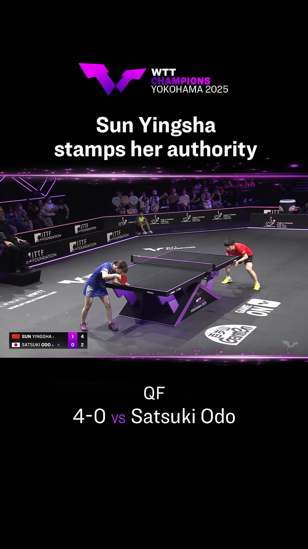 World Table Tennis on X: 