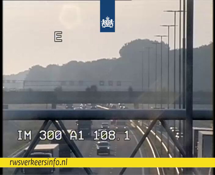 Ongeval op A1 richting Hengelo zorgt voor vertraging