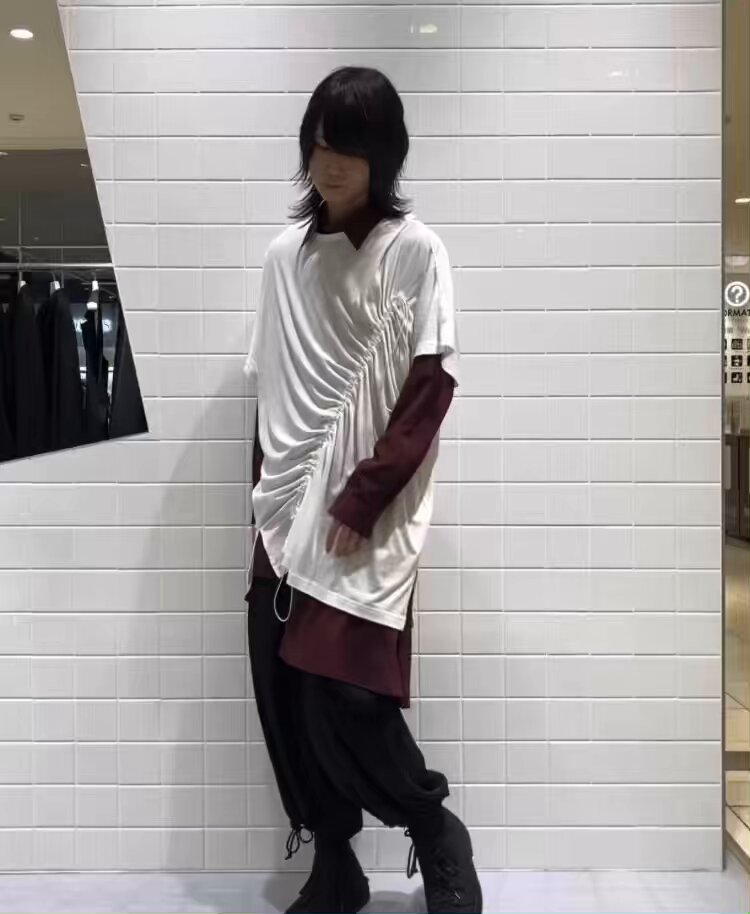 y*i様 Ground Y グラウンドワイ 接結ボーダーニットカットソー Yohji Yamamoto - グラウンドワイ ニット ボーダー GroundY