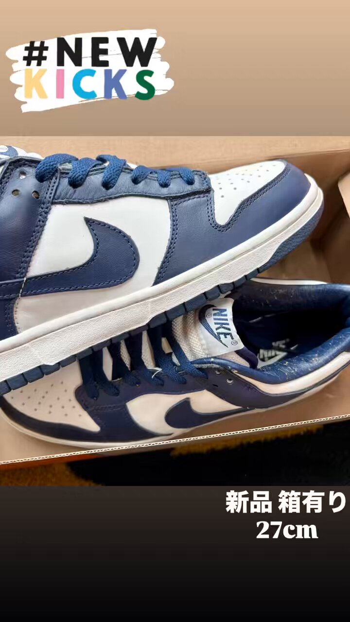 NIKE dunk low 27cm 新品 NIKE◇DUNK LOW_ダンク ロー/27cm/GRY