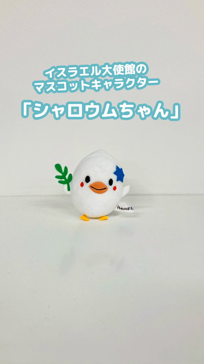 大阪・関西万博 EXPO2025 イスラエル シャロウム ぬいぐるみ