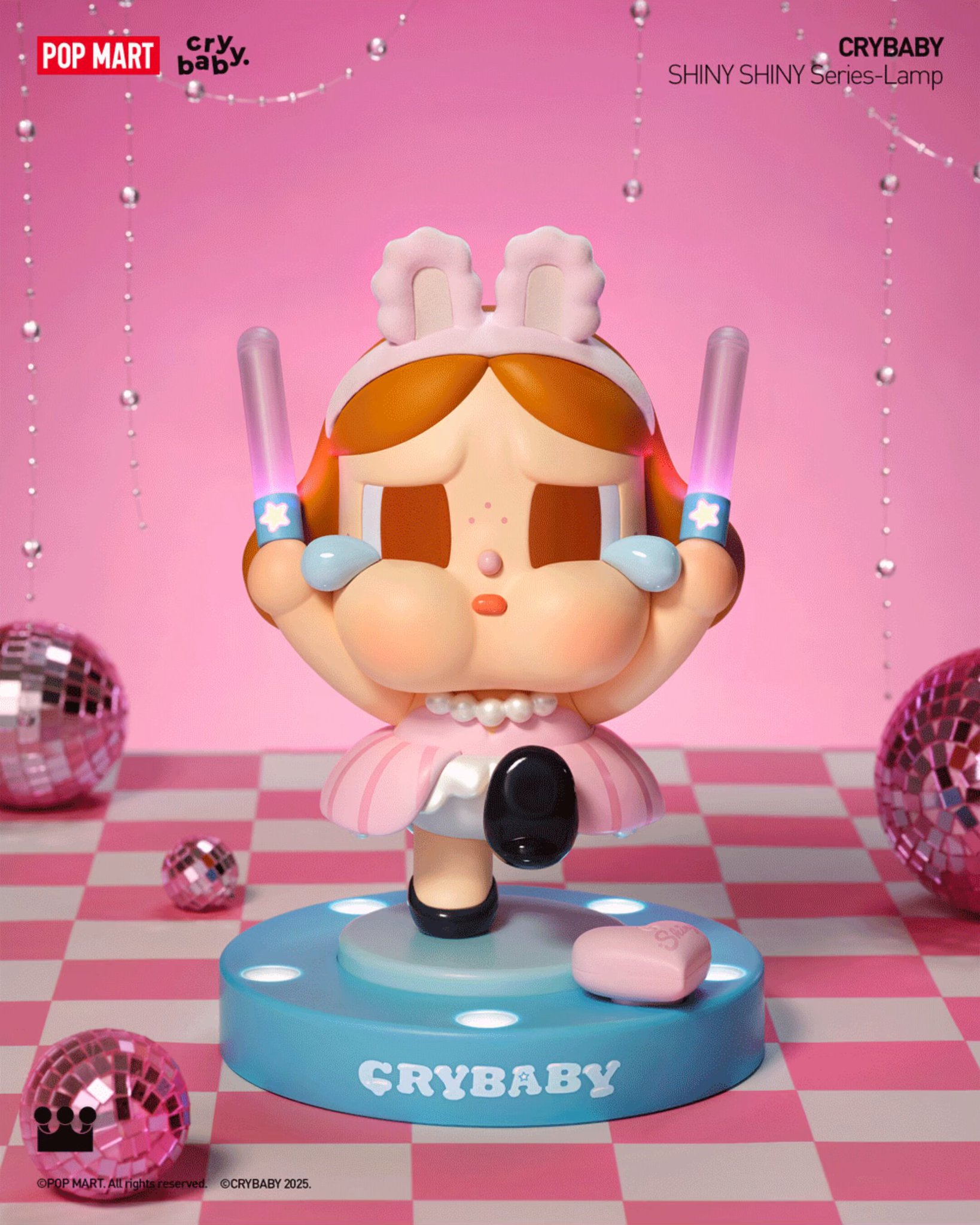 あ*！様 POPMART CRYBABY シークレット Sparkling Lo Crybaby Crying For Love Series Secret Sparkling Love(1/144