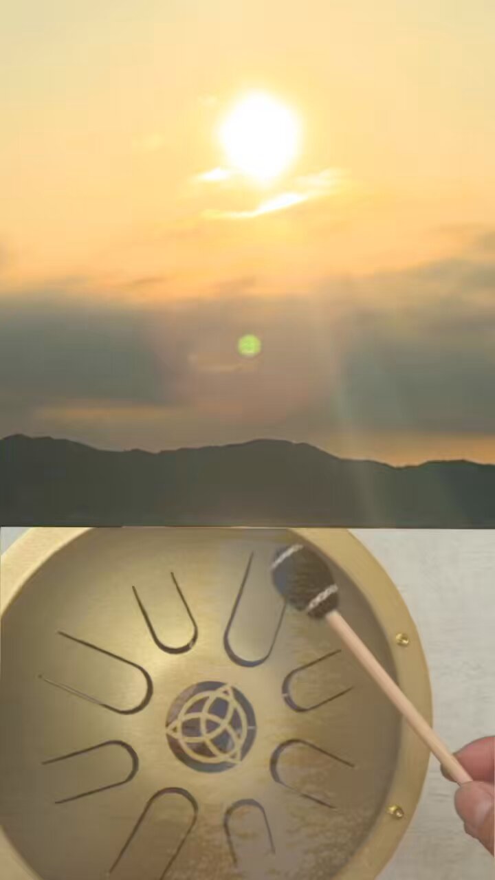 レア品　喜楽器ガンクドラム　頑工ドラム　初期作品　美しい音色　タングドラム　格安 レア品 喜楽器ガンクドラム 頑工ドラム 初期作品 美しい音色