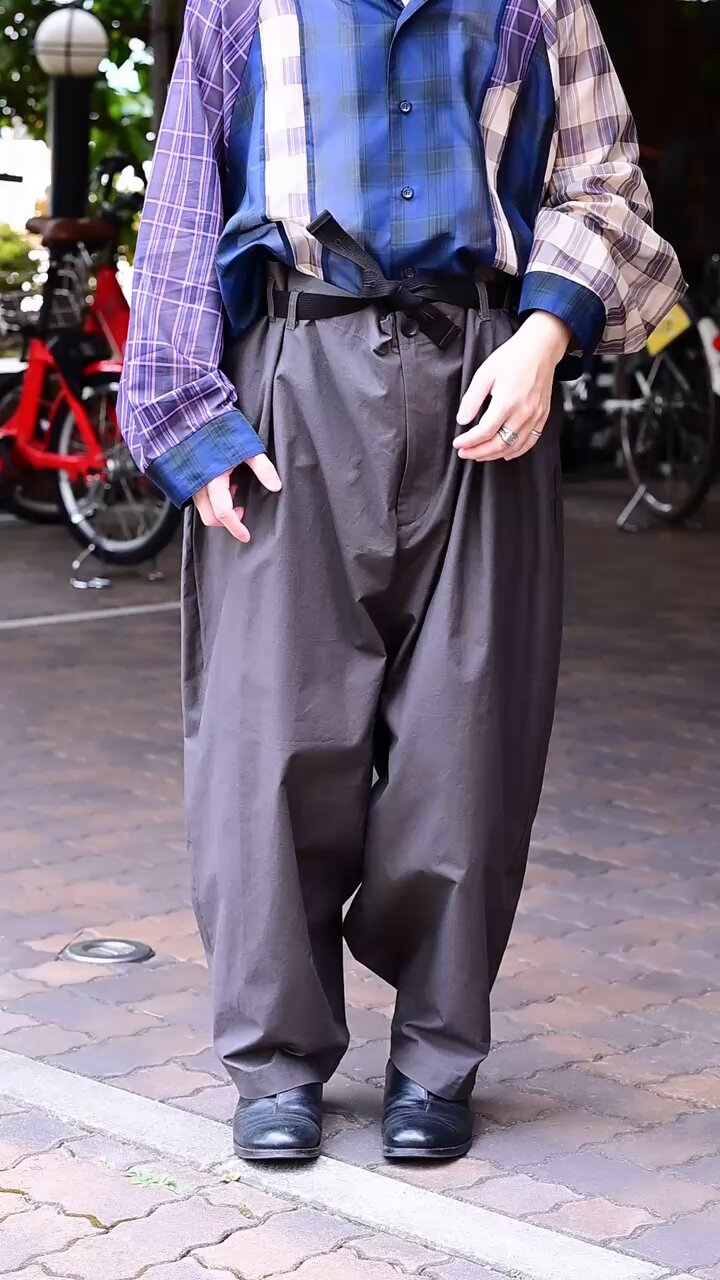 【16SS my beautiful landletサスペンダービッグパンツ】 16SS my beautiful landlet サスペンダービッグパンツ】 - メルカリ