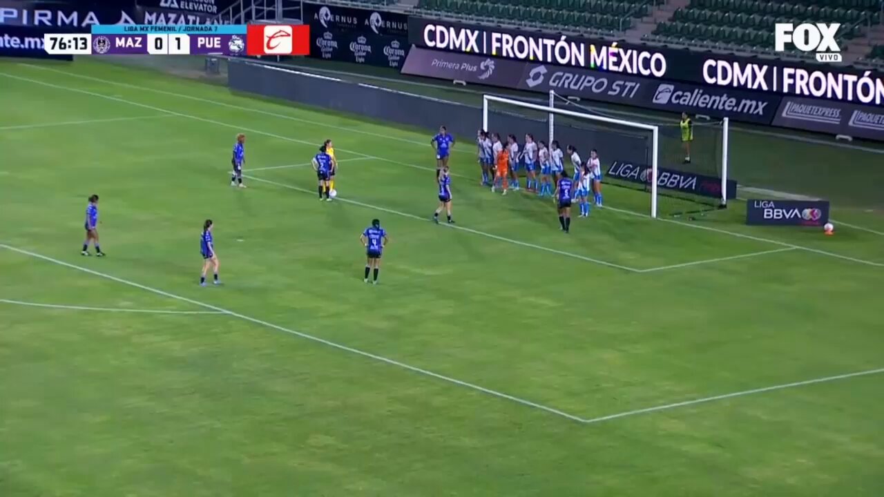 Las Cañoneras encuentran el empate con este gol...
