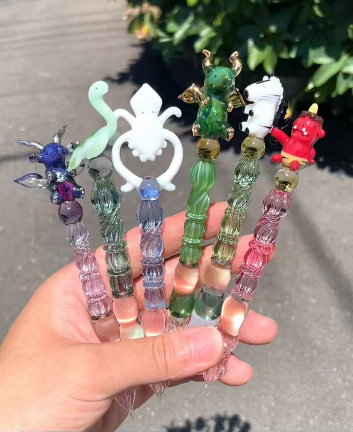 paraglass ガラスペン クリア/イエロー