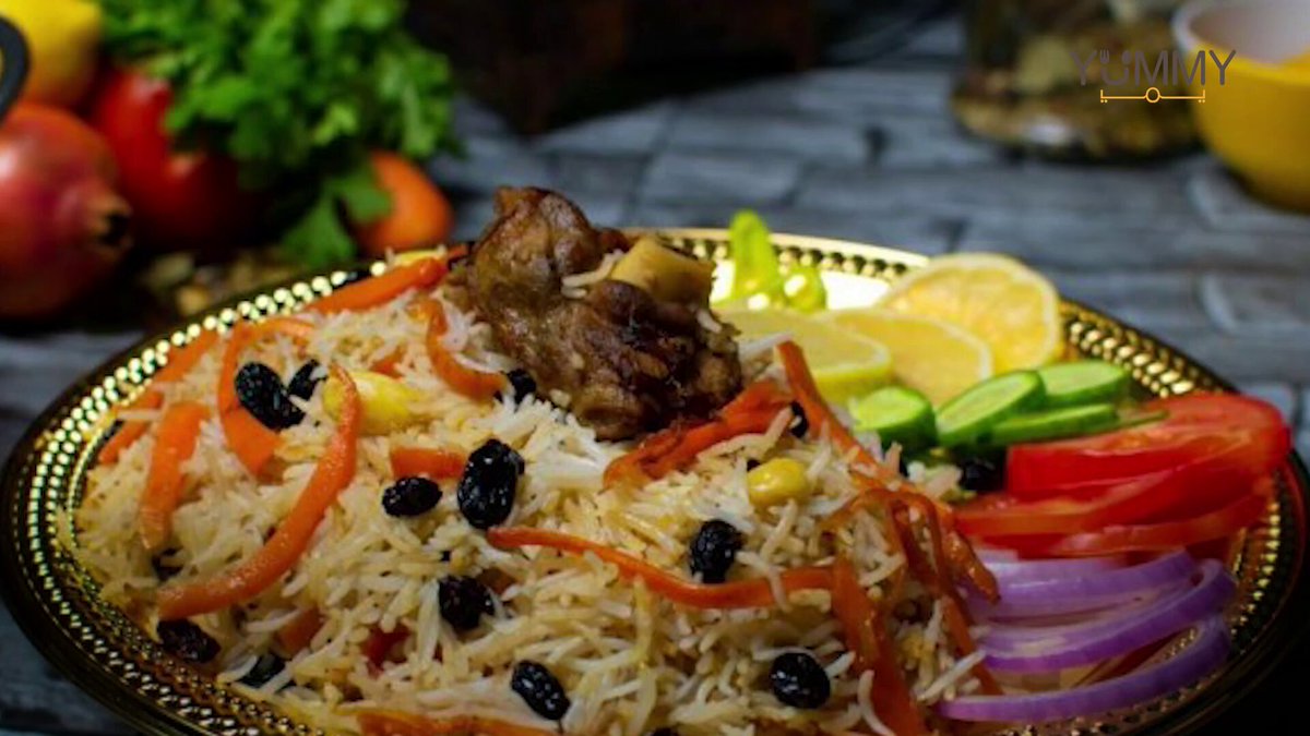 كابلي اللحم والأرز خطوة بخطوة 