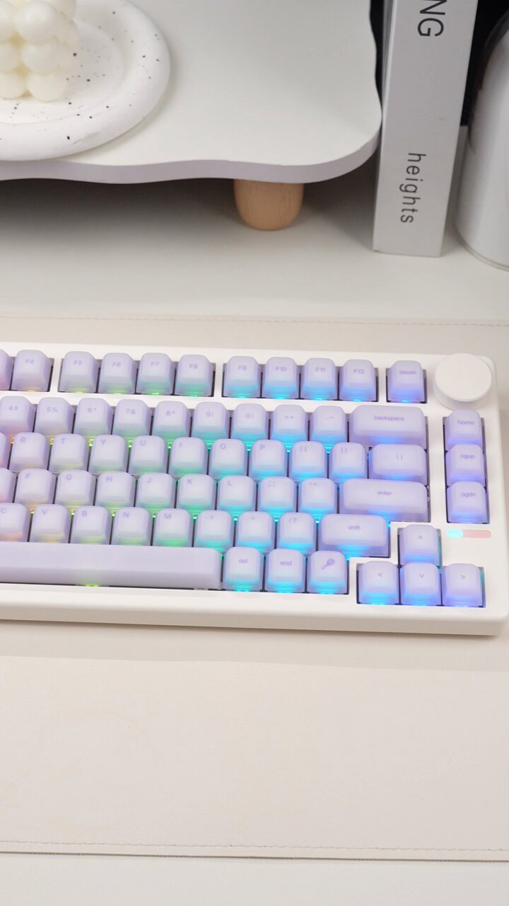 EPOMAKER エポメーカー Whitepink ゲーミングキーボード 楽天市場】EPOMAKERTH40コンパクトな40%QMK/VIAワイヤレス
