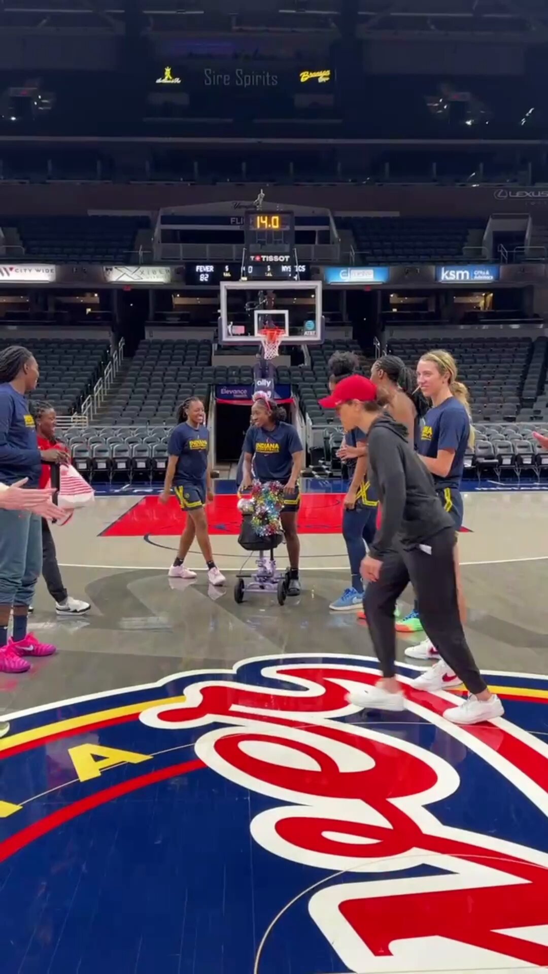 Indiana Fever on X: "the team wished Aari McDonald a happy birthday after  practice today 😂🛴 https://t.co/OPcafdHwjt" / X