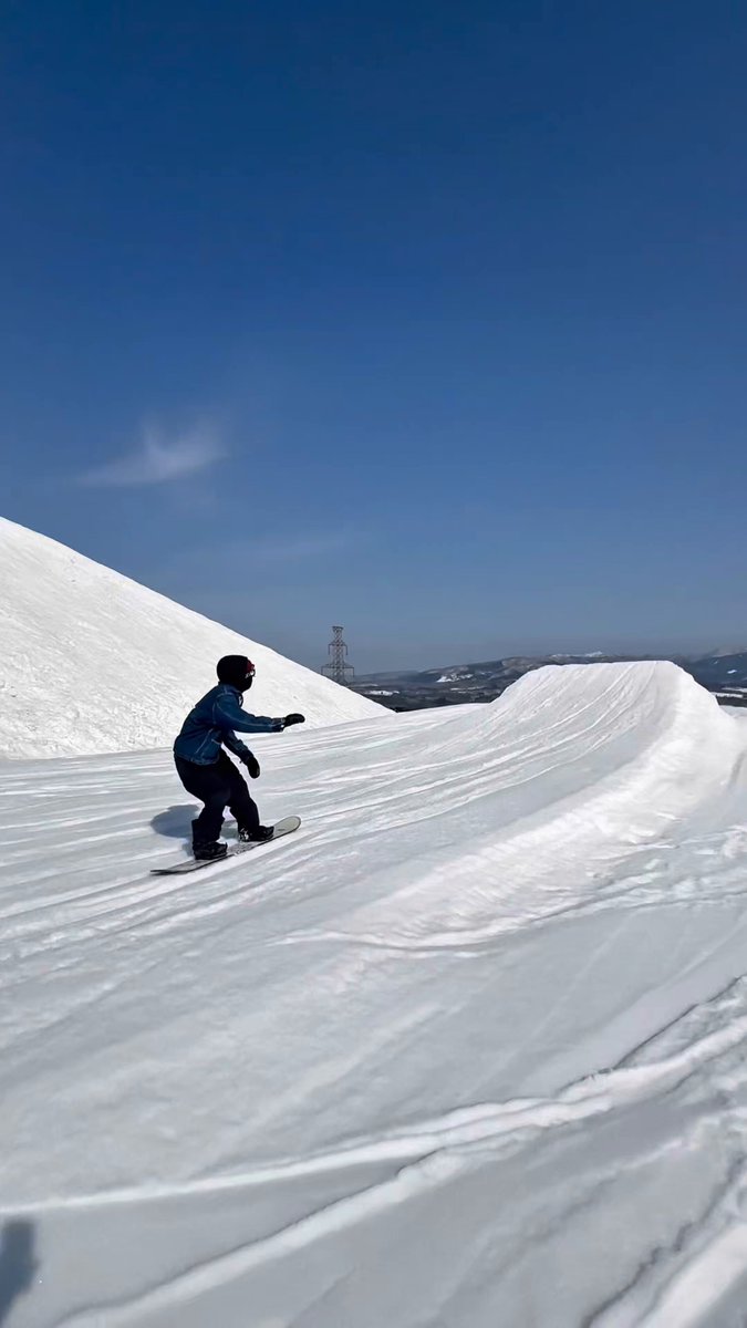 スキー amigasayama The first day of skiing 2024 at Shigakogen Yakebitaiyama