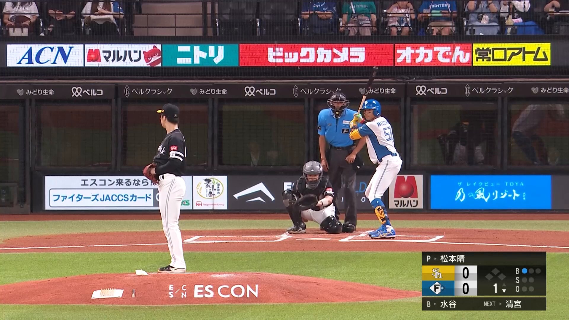 福岡ソフトバンクホークス vs 北海道日本ハムファイターズ ファイターズライブ】北海道日本ハムファイターズ対福岡