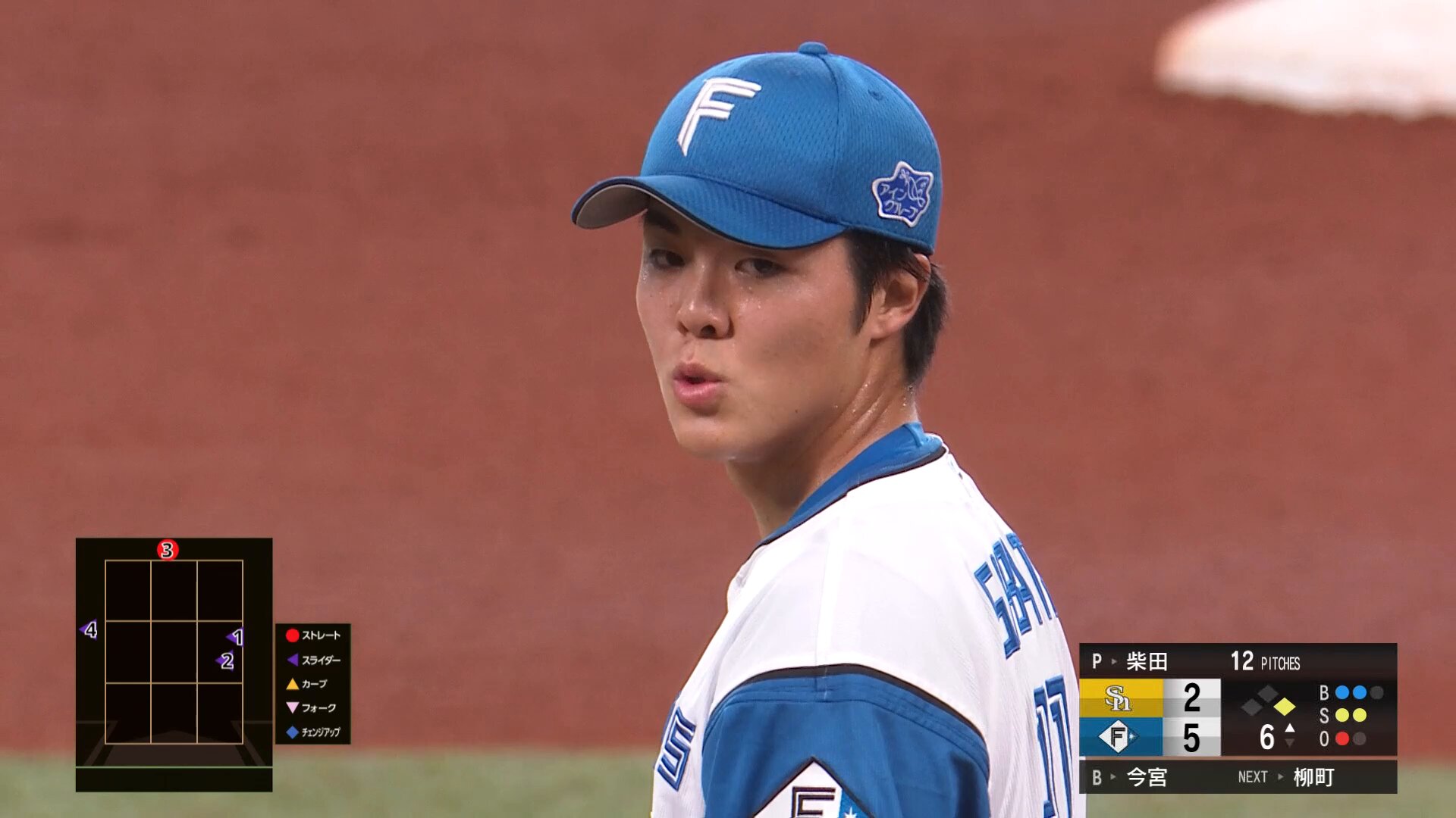 日本ハムファイターズ　ホームユニフォーム　柴田獅子選手　Ｍサイズ　未使用・美品 ファイターズ◇柴田獅子選手 レプリカユニフォーム 特典