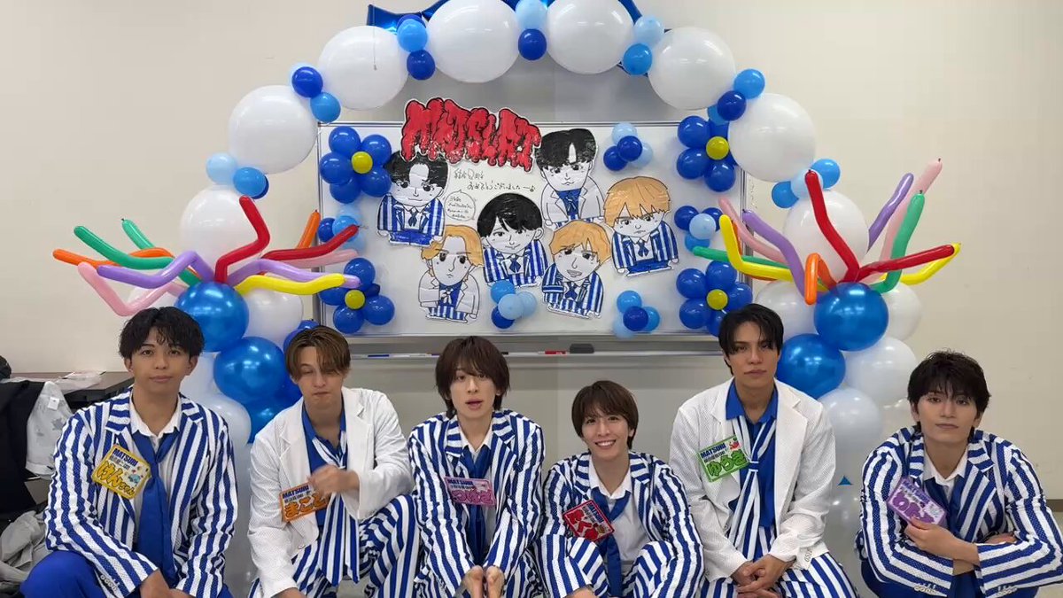 MATSURI 橋爪健二 鈴木渉 パネル tsubasa_matsuri の撮影裏側🪽 翼のTikTokに飛べば、これで