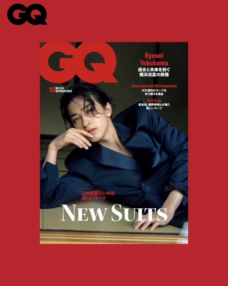 GQ JAPAN on X: 