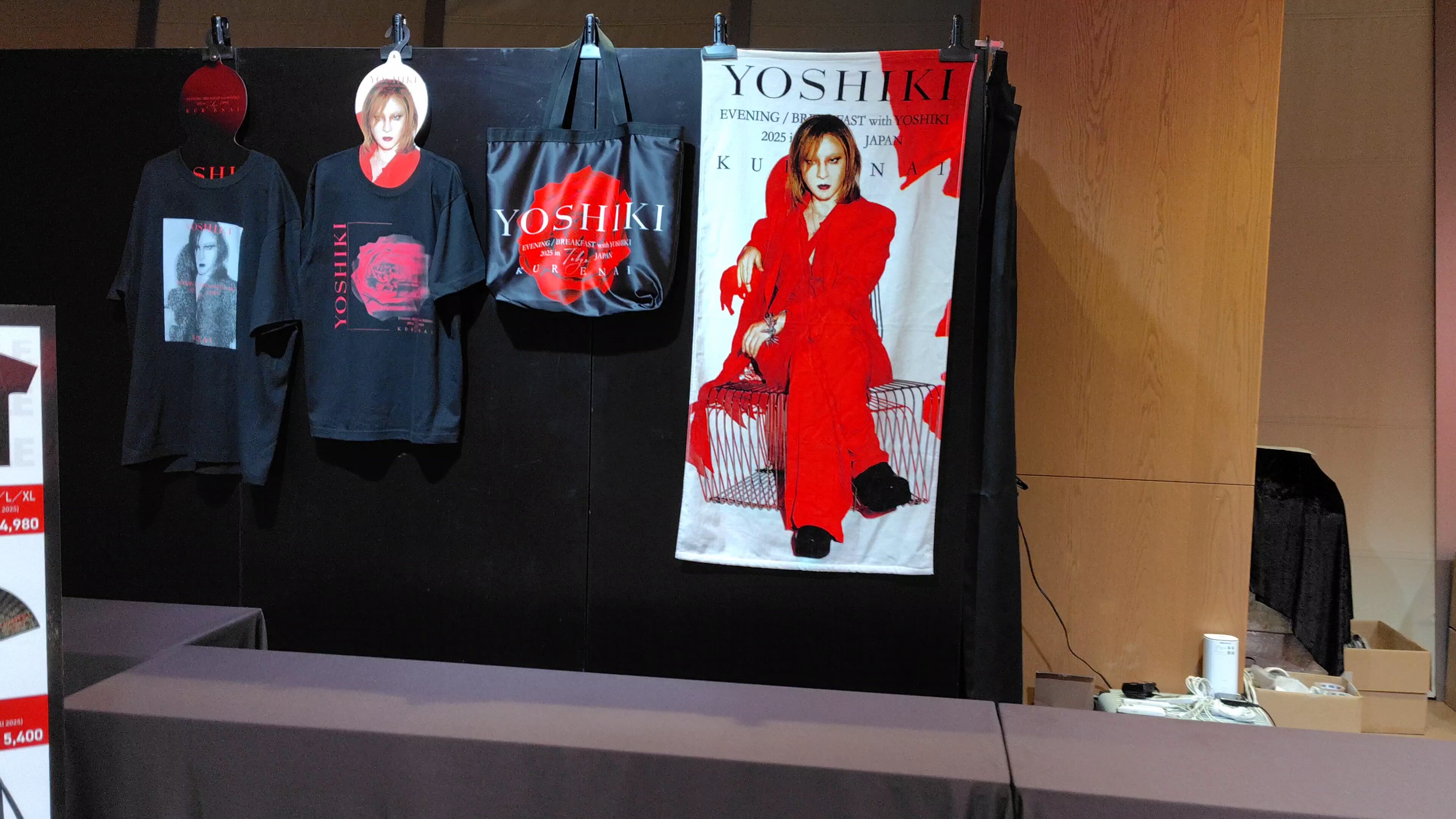 yoshiki/EvningBreakfast ショー2025のお土産☆