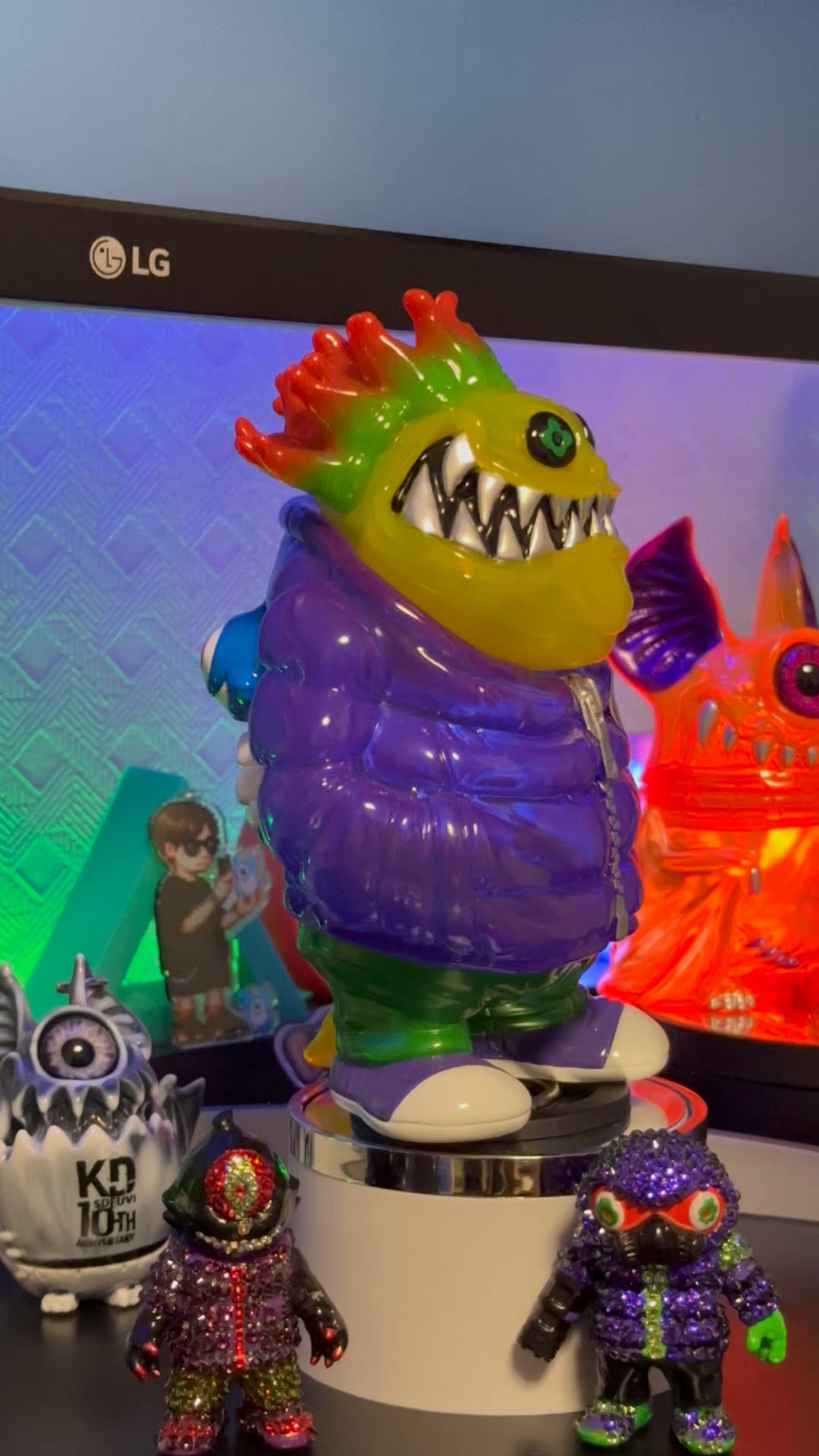 イベント当選品 ギャロミ カゲマルデザイン ギークオイド ソフビ Yahoo!オークション - GYAROMI × KAGEMARU DESIGNS GEEK OID