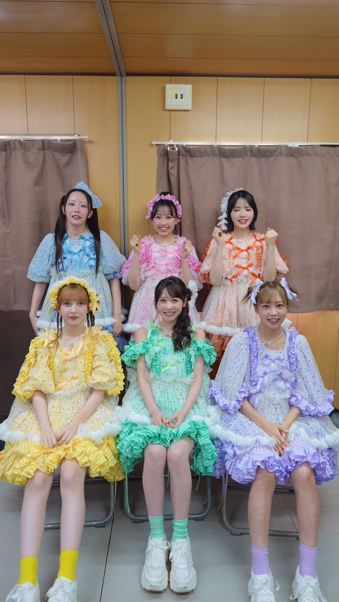 あずさページ♡るなぴバタフライ衣装 FRUITS ZIPPER【Official】 on X: 