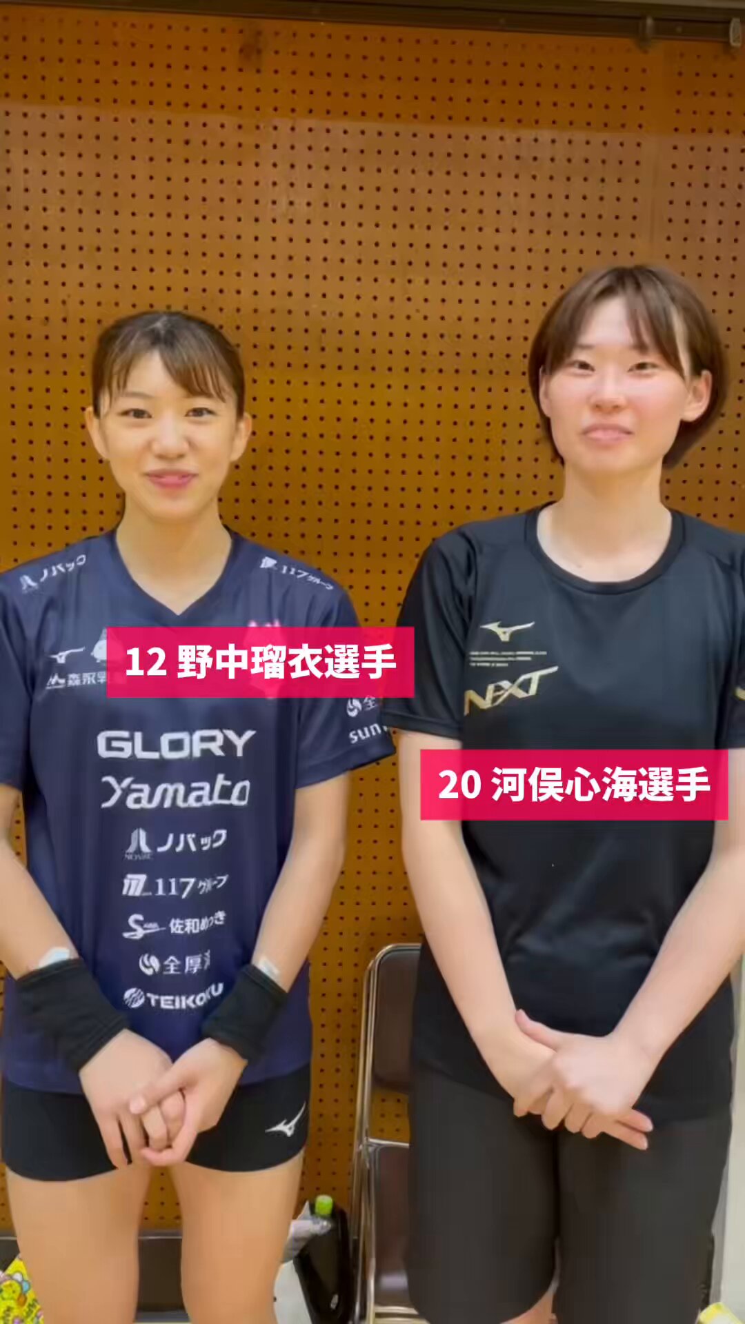 ヴィクトリーナ姫路　野中瑠衣選手 日本代表　直筆サイン入り ヴィクトリーナ姫路 野中瑠衣選手 日本代表 直筆サイン入り