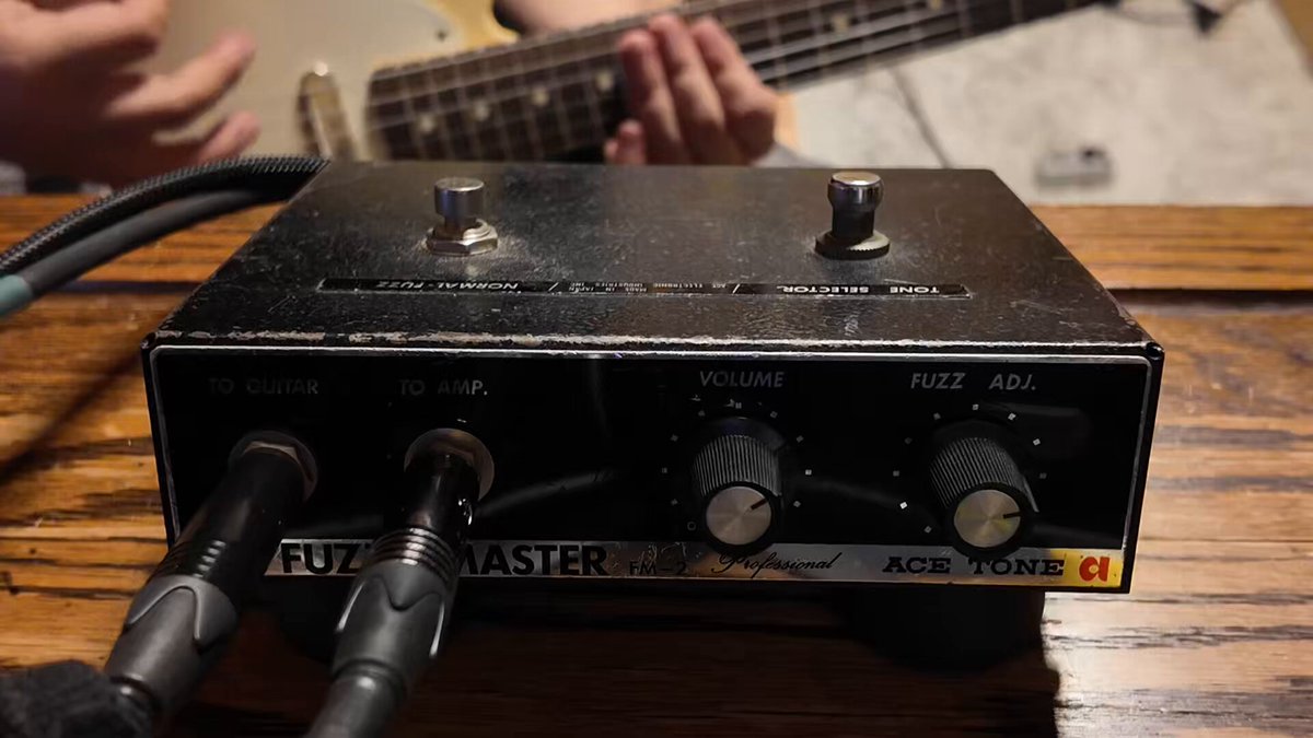 ファズマスター　エーストーン　FM-2 acetone fuzzmaster Tone Machines Blog: Ace Tone FM-2 Fuzz Master - A Deep Dive
