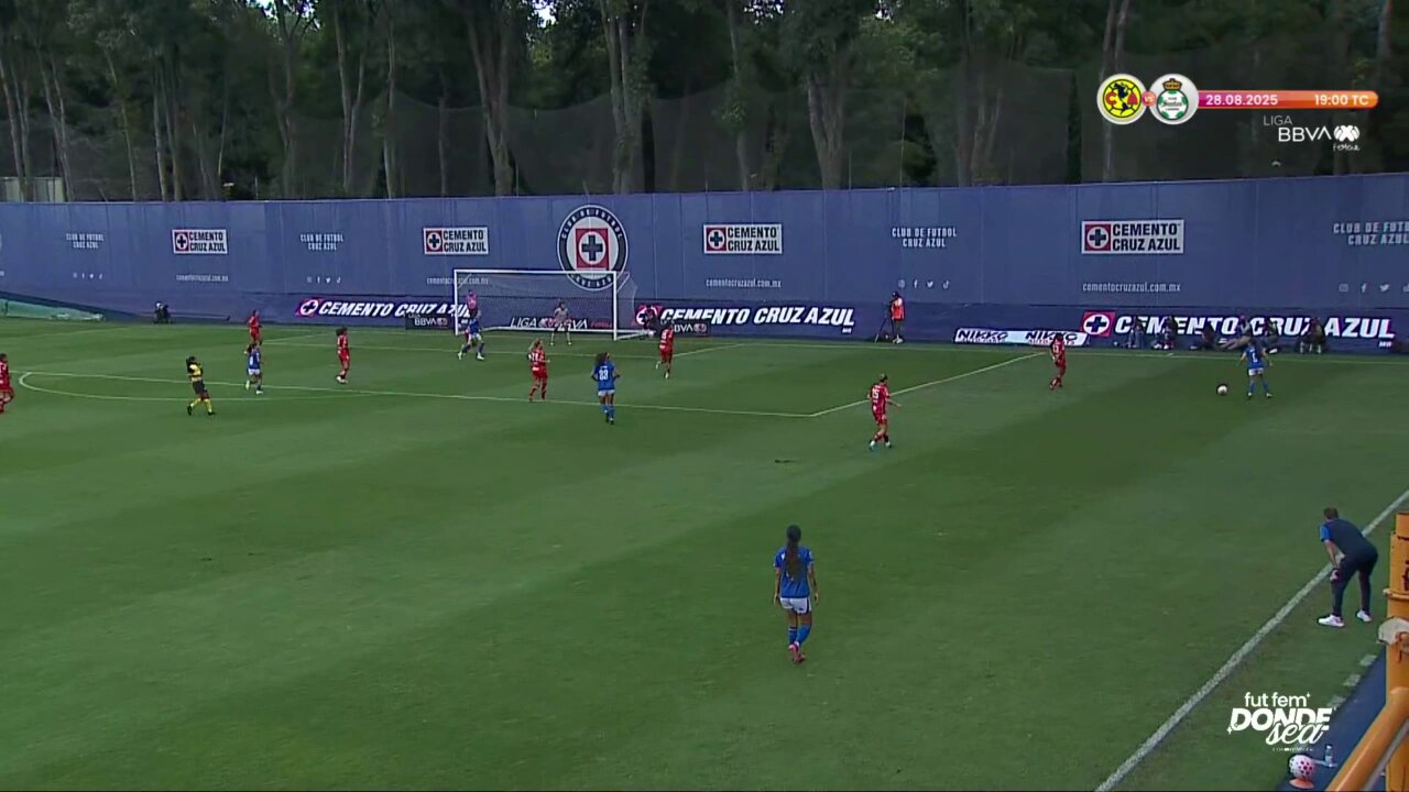  🚂CAZ 4-3 TOL👺¡Goooool de Aerial Chavarin! 🚂🔥  Doblete de la delantera para darle la vuelta en el cierre de este PARTIDAZOOOO. ⚽️  #LigaBBVAMXFemenil #NuestroFutFem