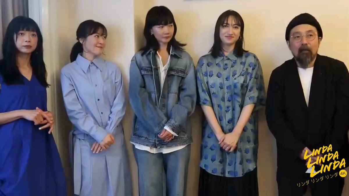 映画 「リンダ リンダ リンダ」 出演者4名 サイン入りポラロイド