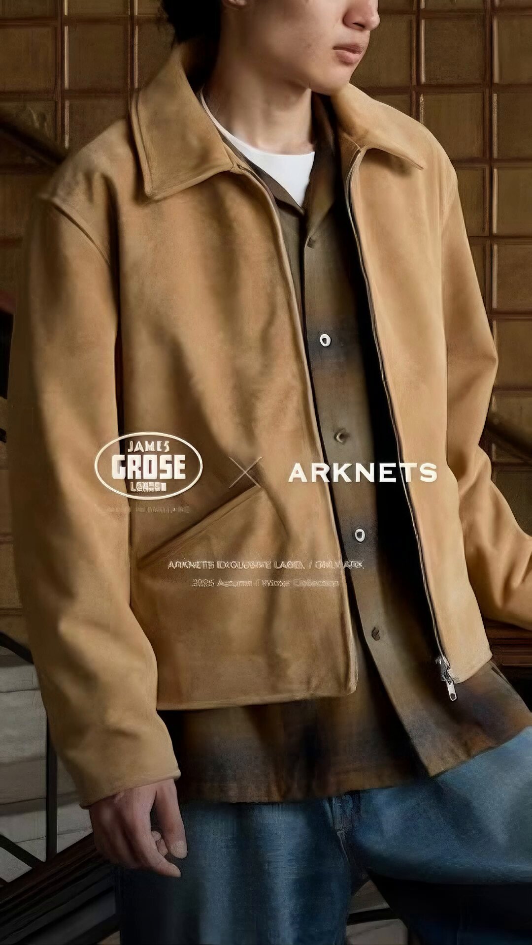 JAMES GROSE CARLTON ARKNETS 別注 楽天市場】JAMES GROSE : 別注 CARLTON ZIP JACKET HORSE HIDE