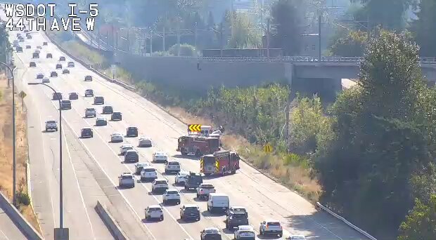 Очищено: це зіткнення на SB I-5 на рампі з 44-ї