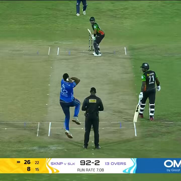 RIZWAN SPECIAL IN THE CPL. Picture