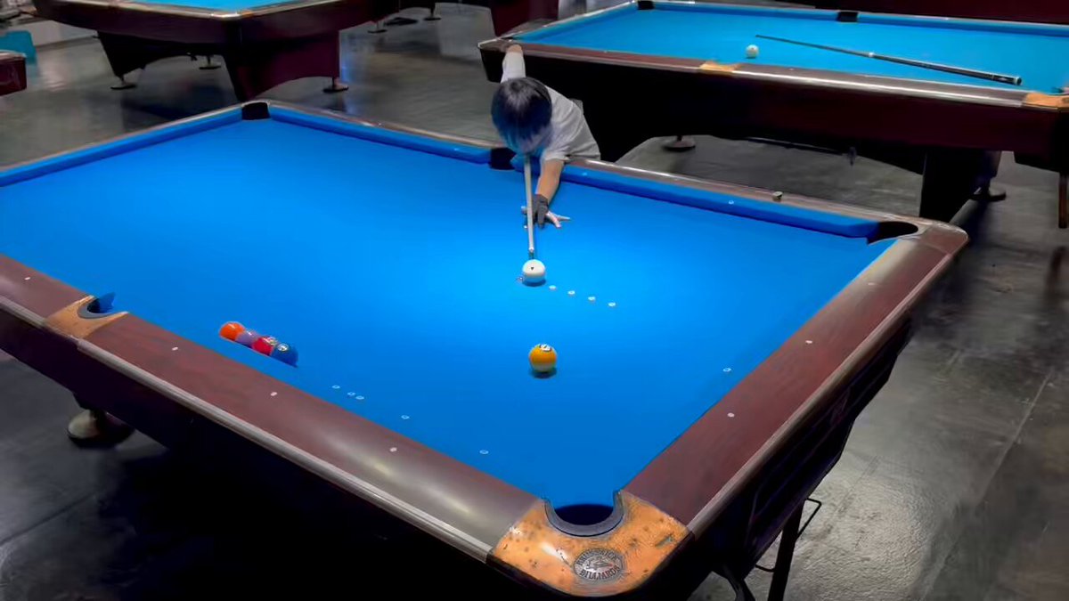 ビリヤード台 山崎 洋平 vs 平澤 秀轄 2023年4月2日 第49回10ball