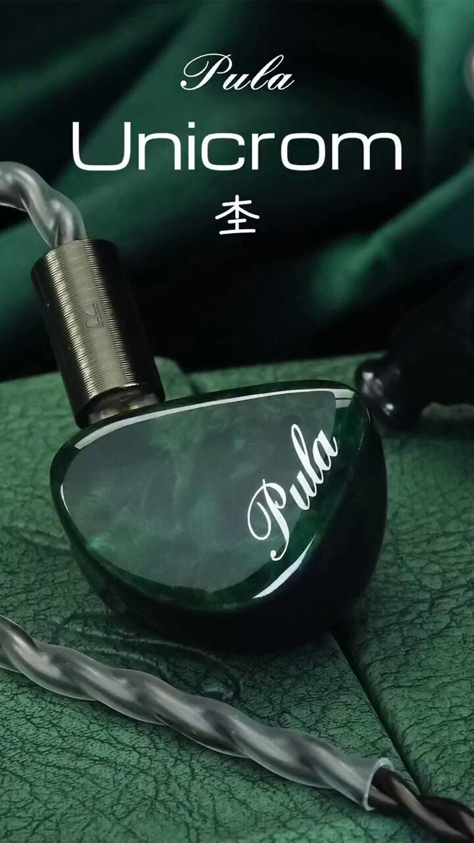 PULA 杢Unicrom イヤホン インイヤーモニター IEM @pulaaudio's