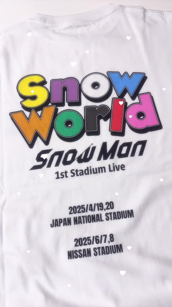 h**様 Snow Man Snow World Snow Man Memory on X: 