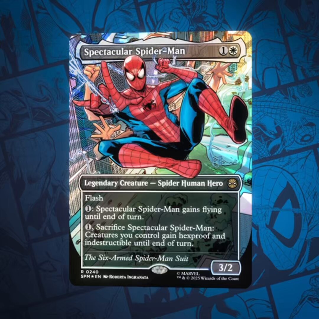 スペクタキュラー・スパイダーマン(239) テクスチャーfoil テクスチャー・Foil】(239)□ボーダーレス□《スペクタキュラー