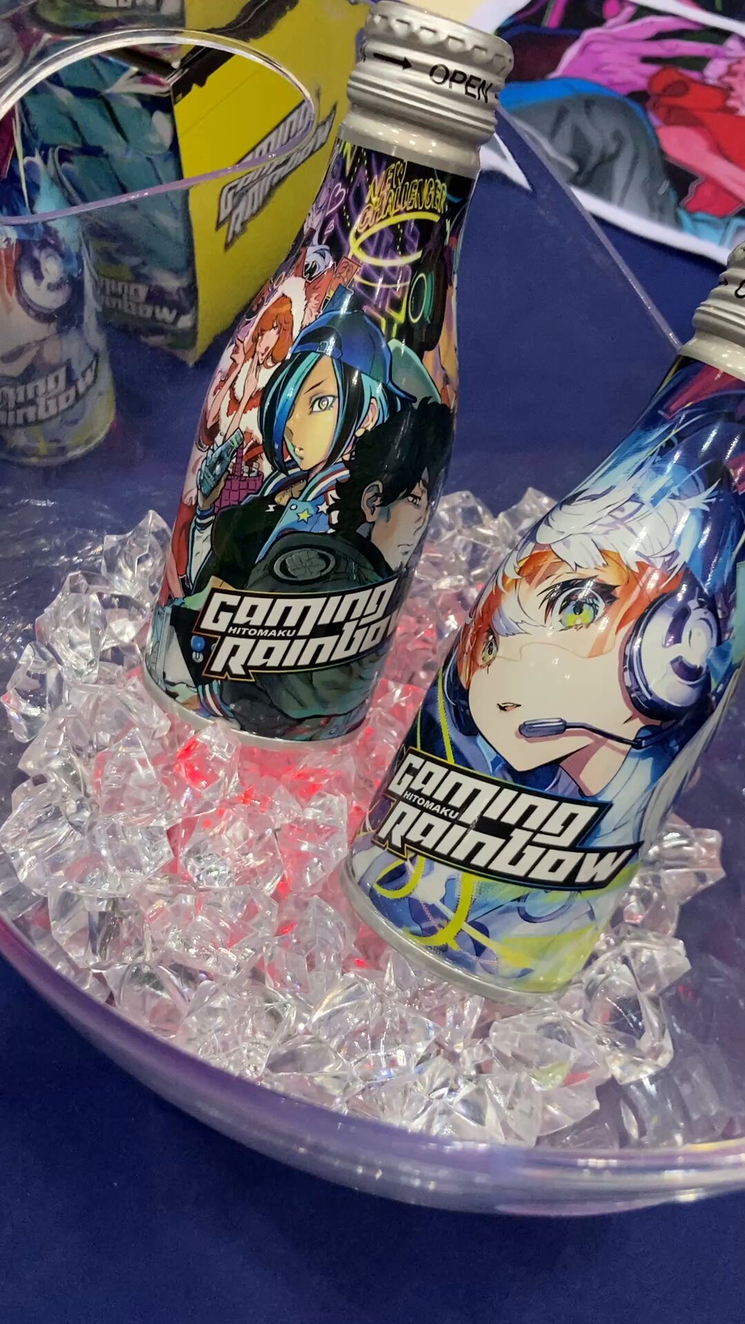 カミュ　ソロ缶 まとめ SHOW BY ROCK!!｜缶バッジ「SHOW BY ROCK!!」38/夏ver. トライ