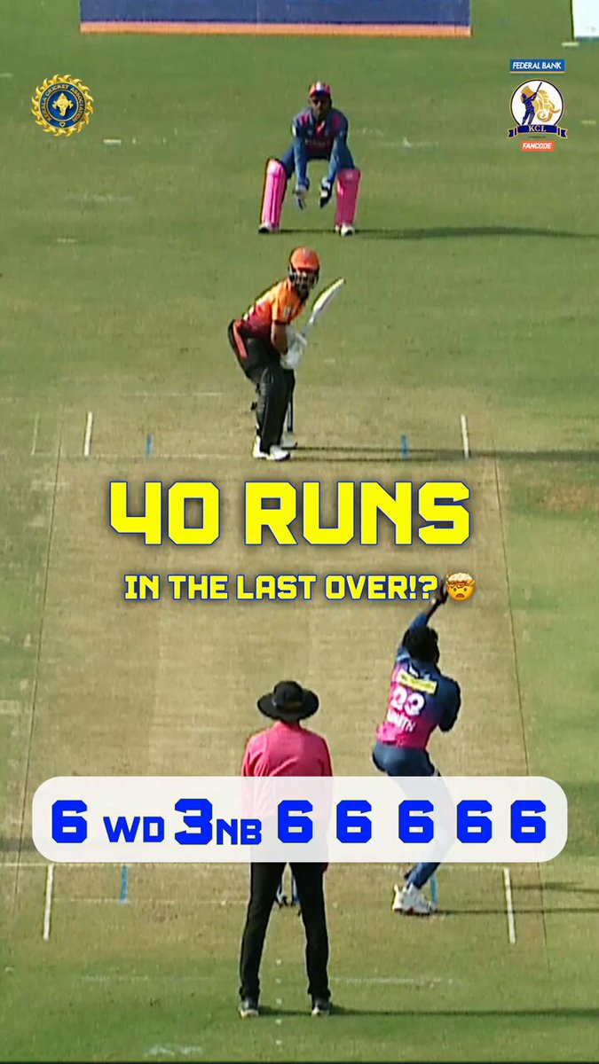 40 runs in the last Picture