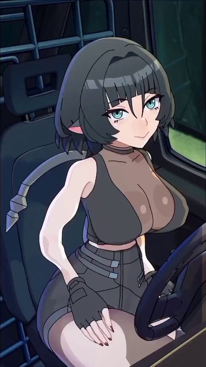 a challenge in her eyes