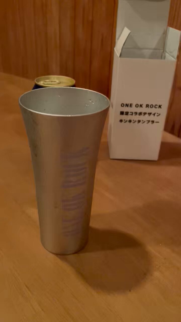 ONE OK ROCK 限定コラボデザインキンキンタンブラー ONE OK ROCK 限定コラボデザインキンキンタンブラー - メルカリ