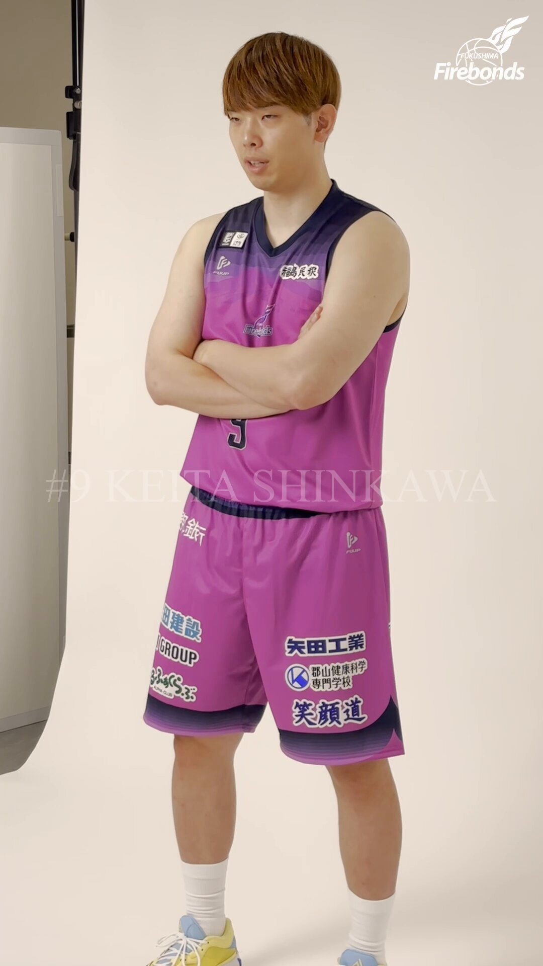 【FUUP 福島ファイヤーボンズ　ワン・ウェイジャ】オーセンティックユニフォーム FUUP 福島ファイヤーボンズ ワン・ウェイジャ】オーセンティック