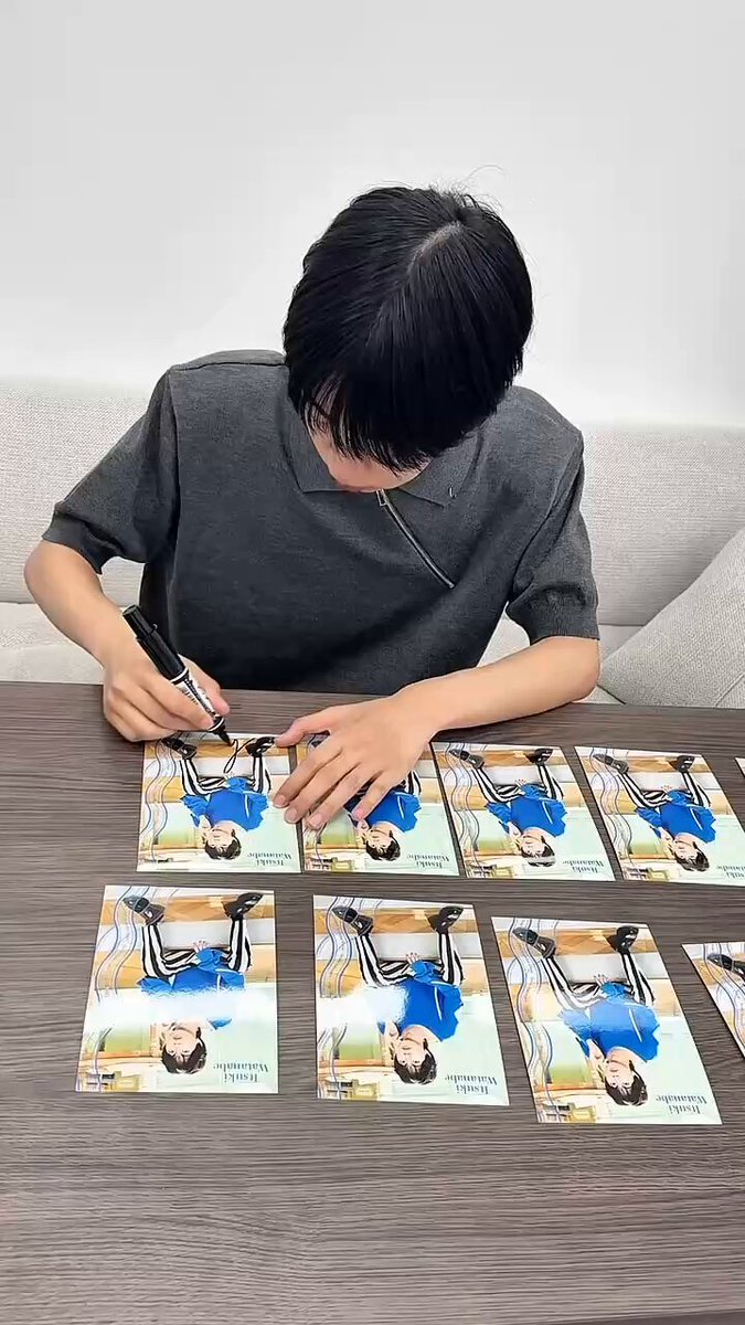 ゆ*な様 渡邊 樹 わたなべいつき サイン入り 渡邊樹 on X: 