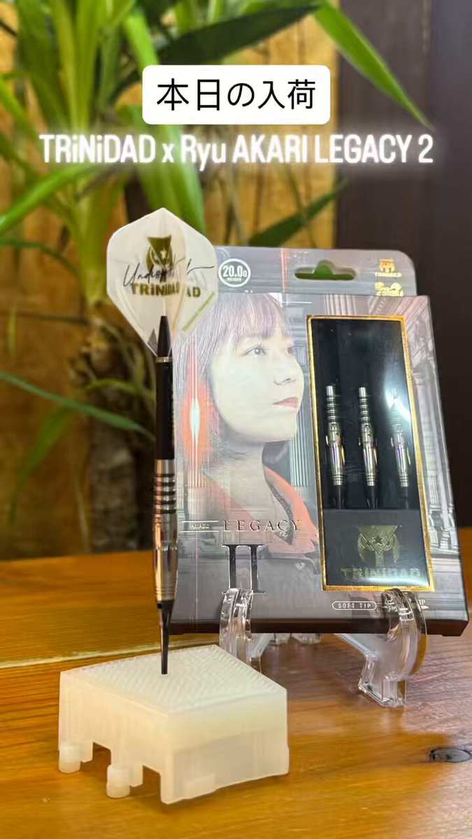 ダーツ TRINIDAD AKARI LEGACY 2BA TRiNiDAD x RYU AKARI LEGACY ( Akari Oshiro model